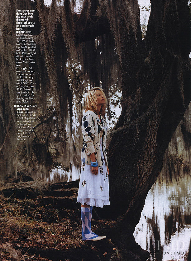 Annie Morton featured in The Enchanted Forest, April 2001