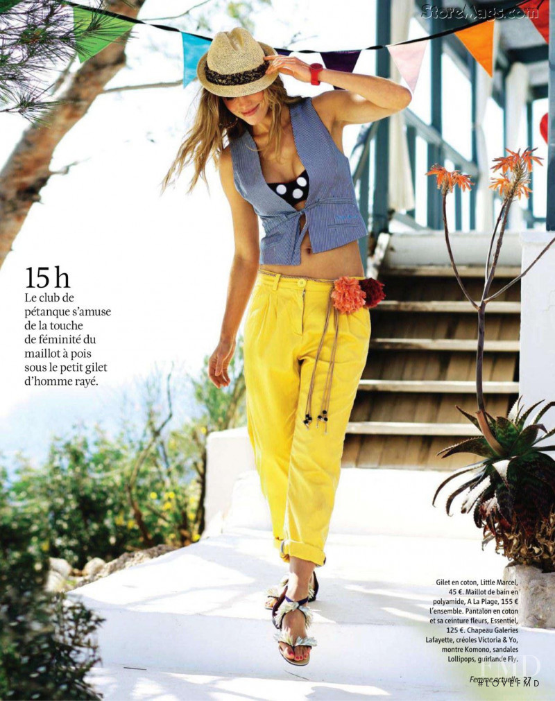Armanda Barten featured in 6 Looks Pour Vacances Cool, July 2011