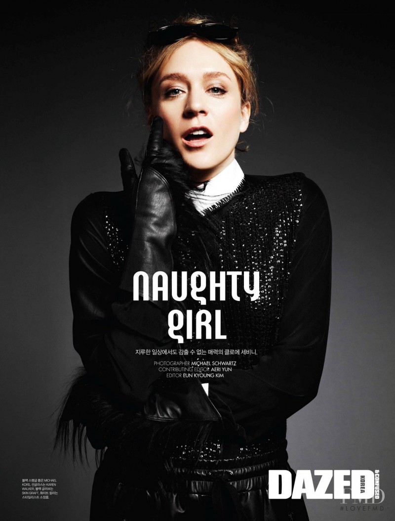 Chloe Sevigny featured in Naughty Girl, August 2012