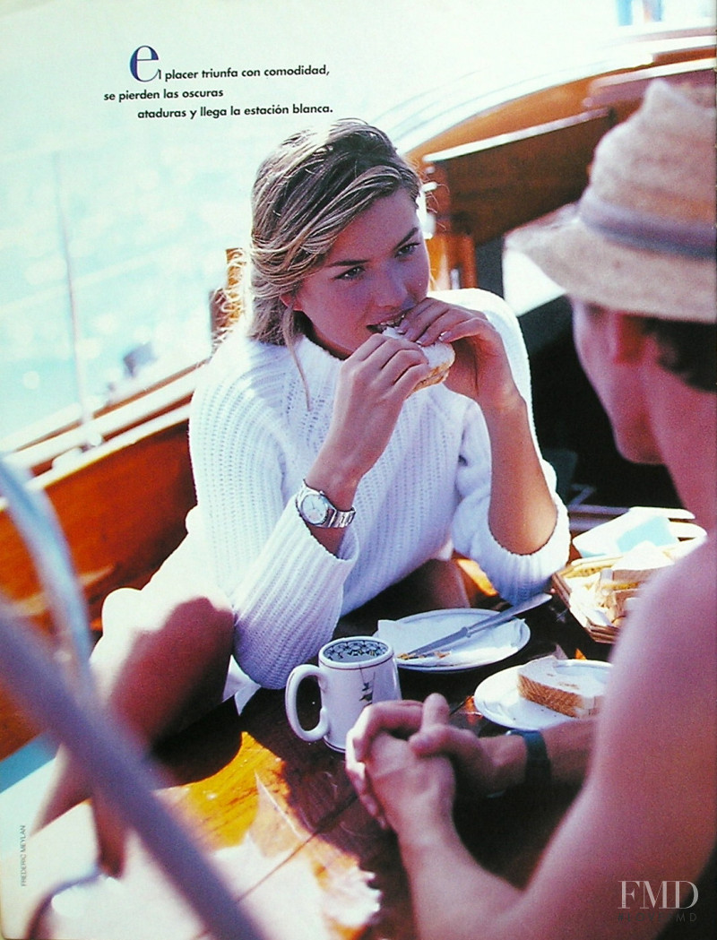 Basia Milewicz featured in Corazon Blanco, May 1995