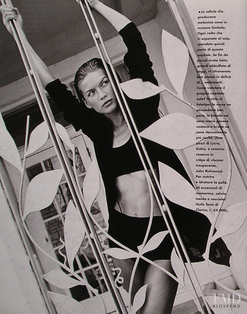 Basia Milewicz featured in Tutti i brividi del grande caldo, August 1996