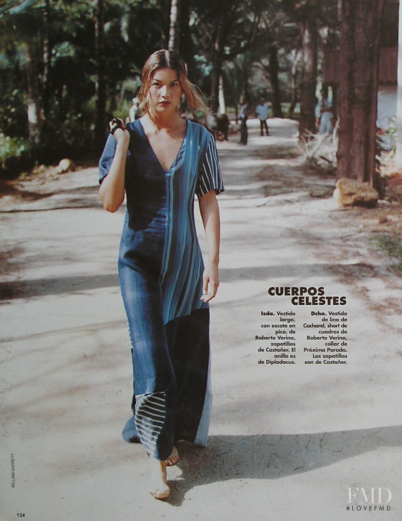 Basia Milewicz featured in Planeta Azul, April 1994