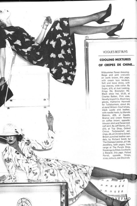Karen Bjornson featured in Karen Bjornson, July 1974