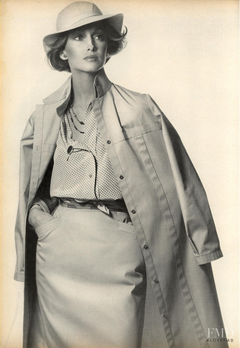 Karen Graham featured in Dressing In Pieces New Fashion Basics - What To Collect And How To Wear Them, January 1974