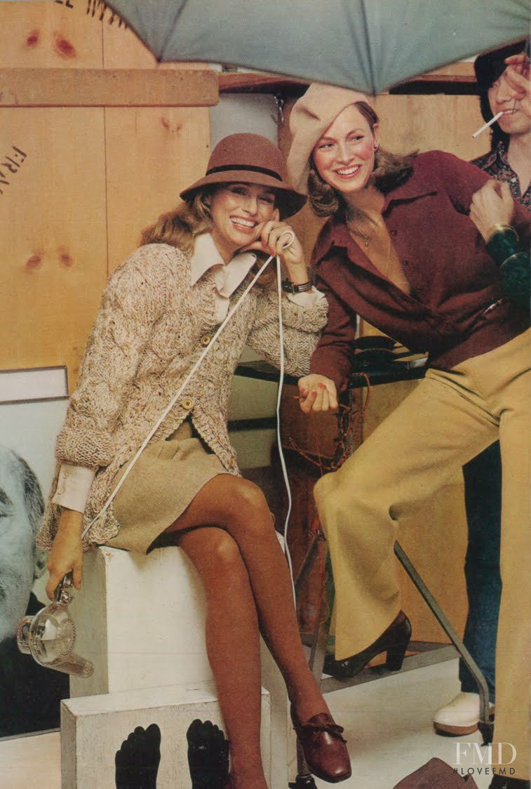 Lauren Hutton featured in The Big Preview, July 1973