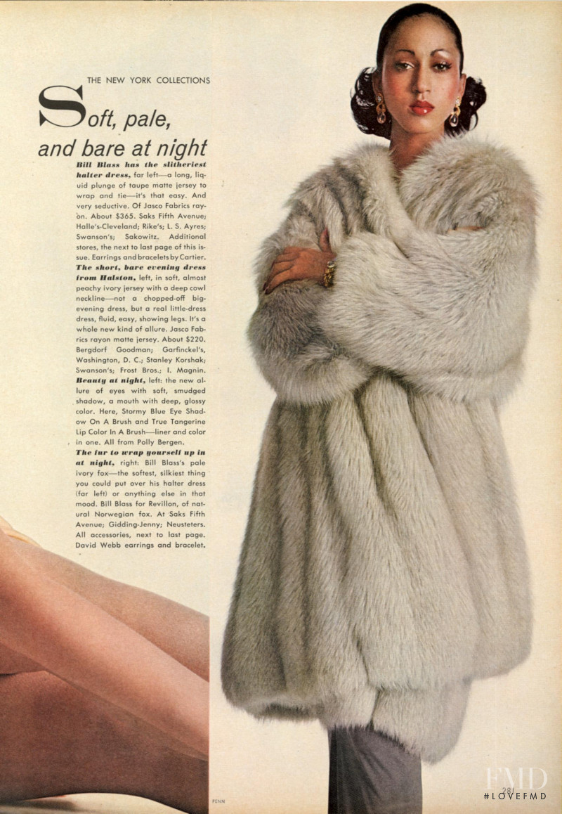 Easy, Racy, Glamorous - The Essence of Fashion at Night, September 1972