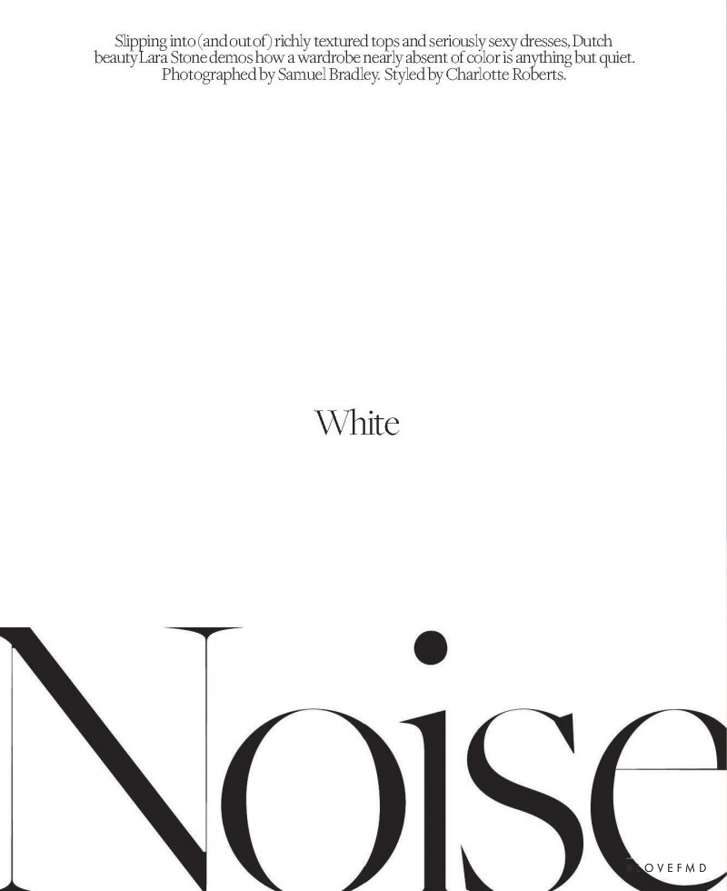 White Noise, May 2018