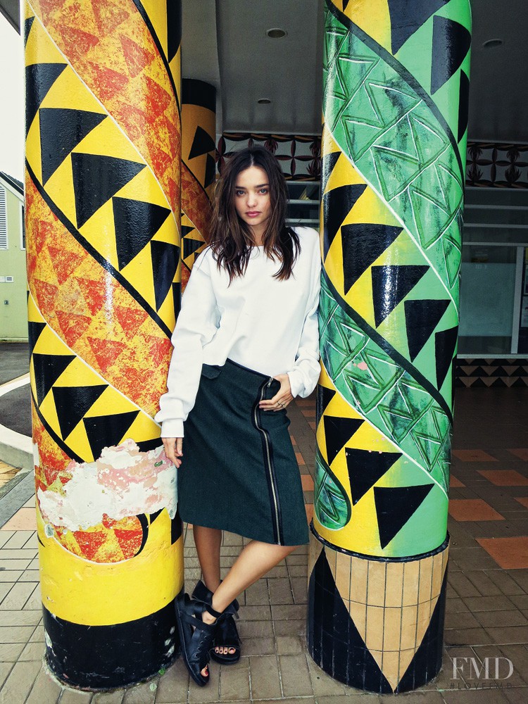 Miranda Kerr featured in Kerr Goes Kiwi, September 2012