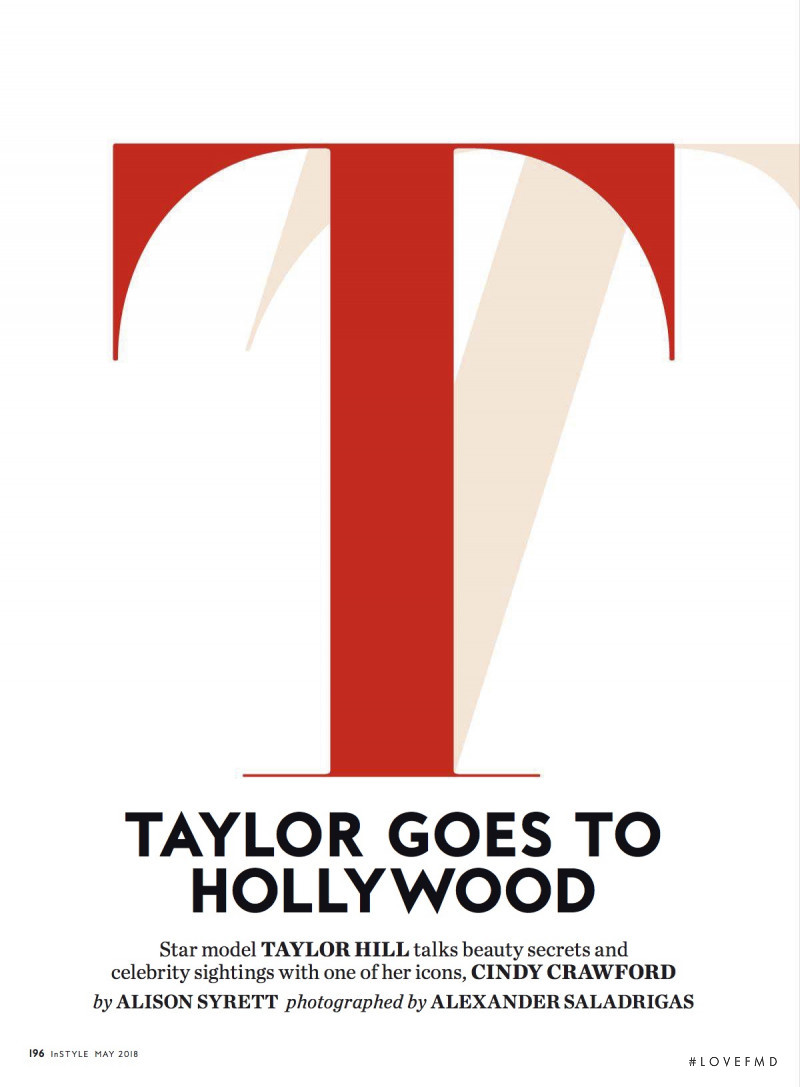 Taylor Goes to Hollywood, May 2018