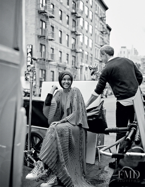 Halima Aden featured in The Halima Effect, April 2017