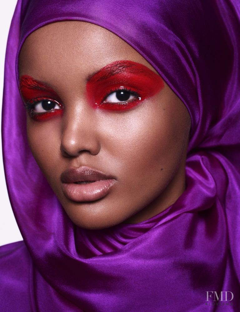 Halima Aden featured in Beauty, June 2017