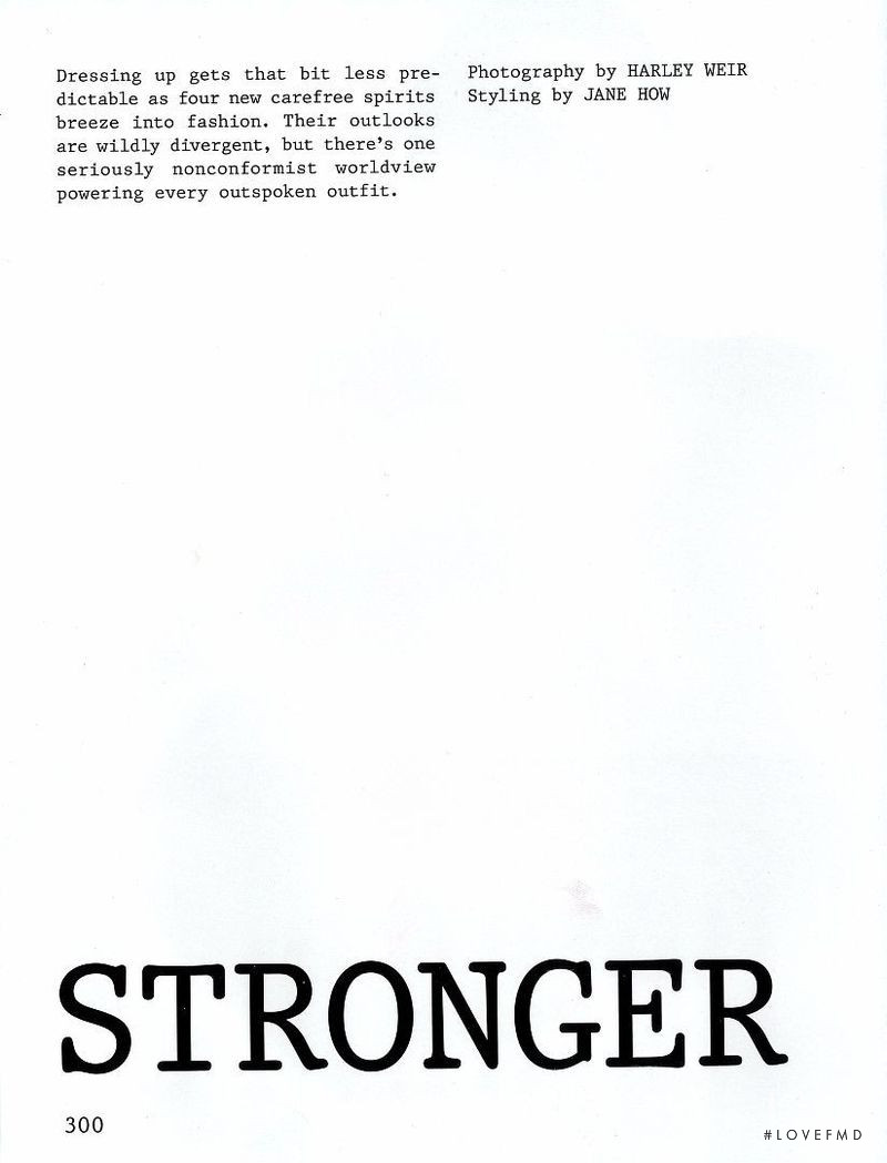 Stronger Together, February 2017
