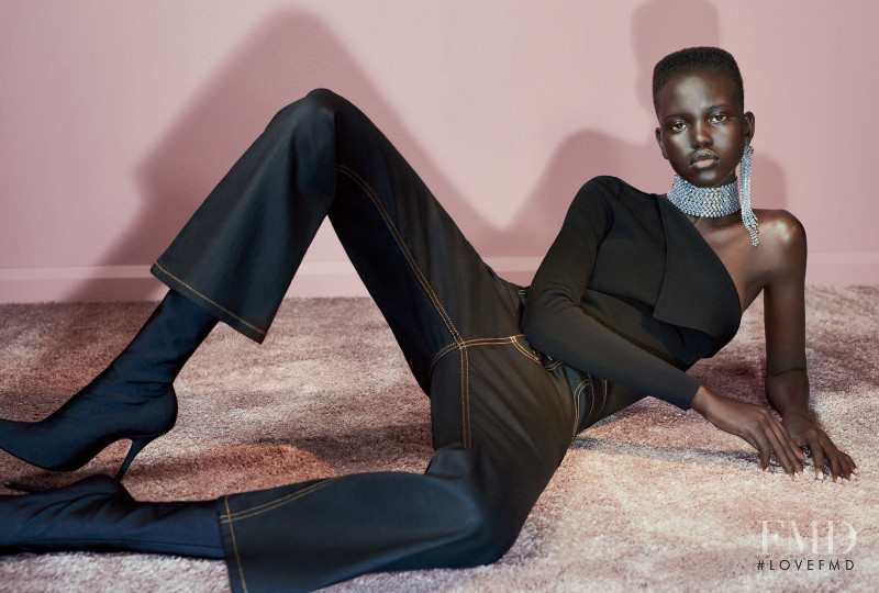 Adut Akech Bior featured in Vogue Mood, June 2017