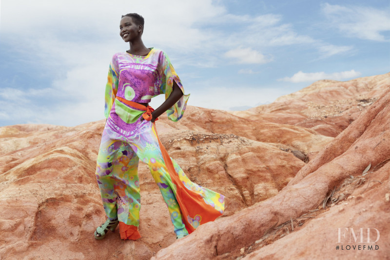Adut Akech Bior featured in Ecstasy, May 2016