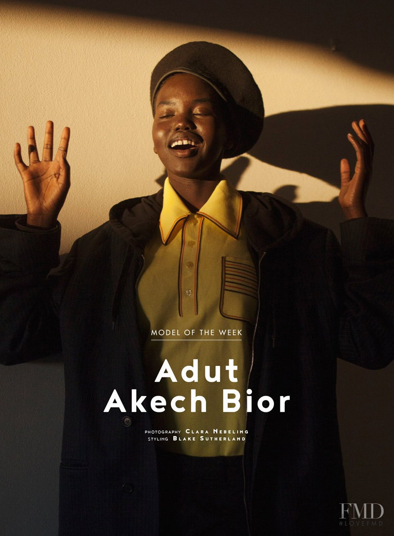 Adut Akech Bior featured in Adut Akech Bior, September 2016