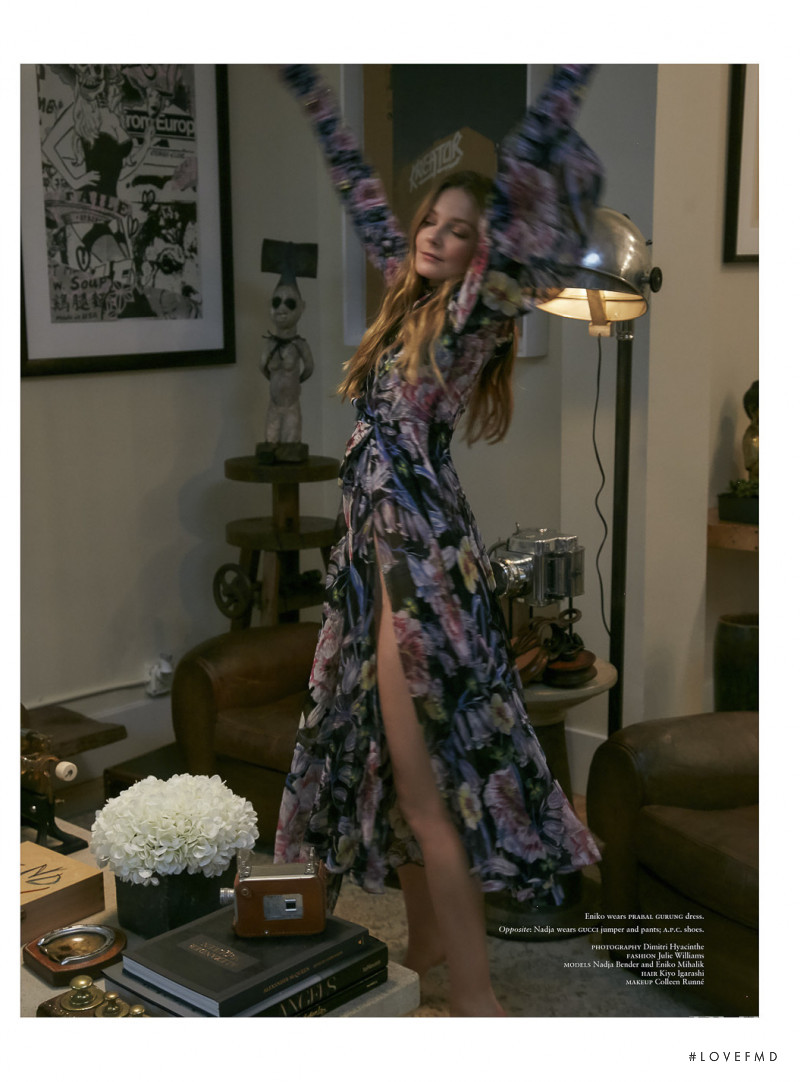 Eniko Mihalik featured in Come On Over, April 2016