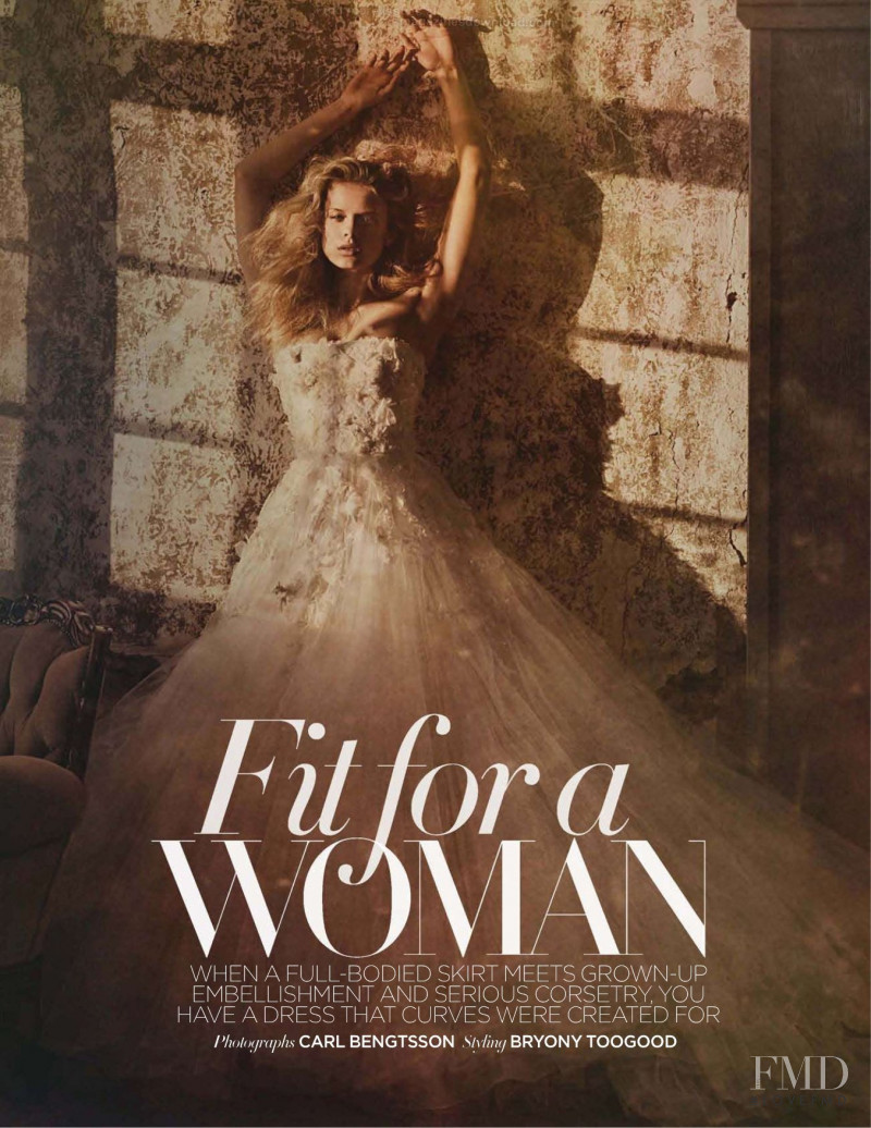 Victoria Germyn featured in Fit for a Woman, September 2011