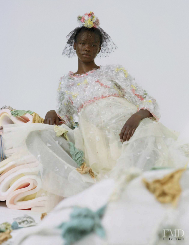 Akiima Ajak featured in Couture, May 2018