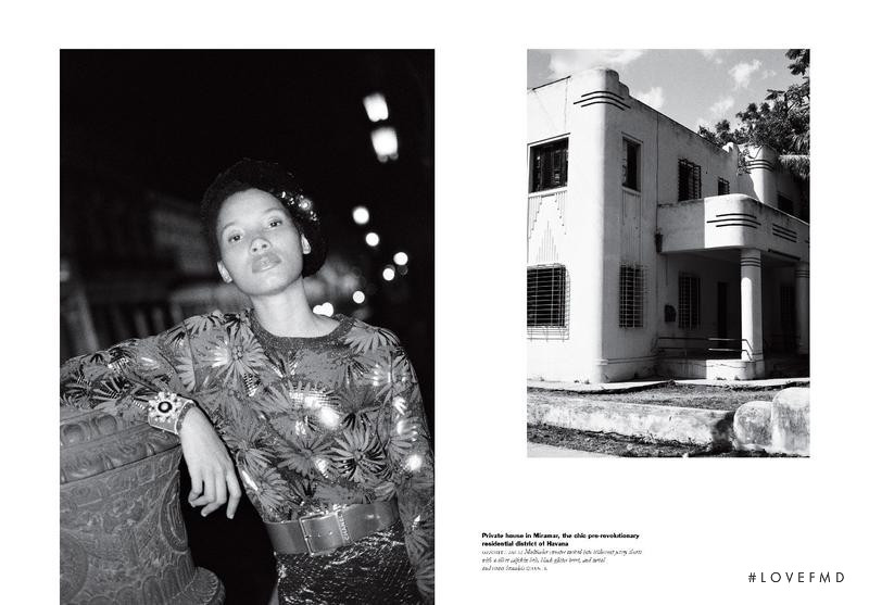 Lineisy Montero featured in La Habana Cuba/Chanel Cruise - Purple Travel, September 2016