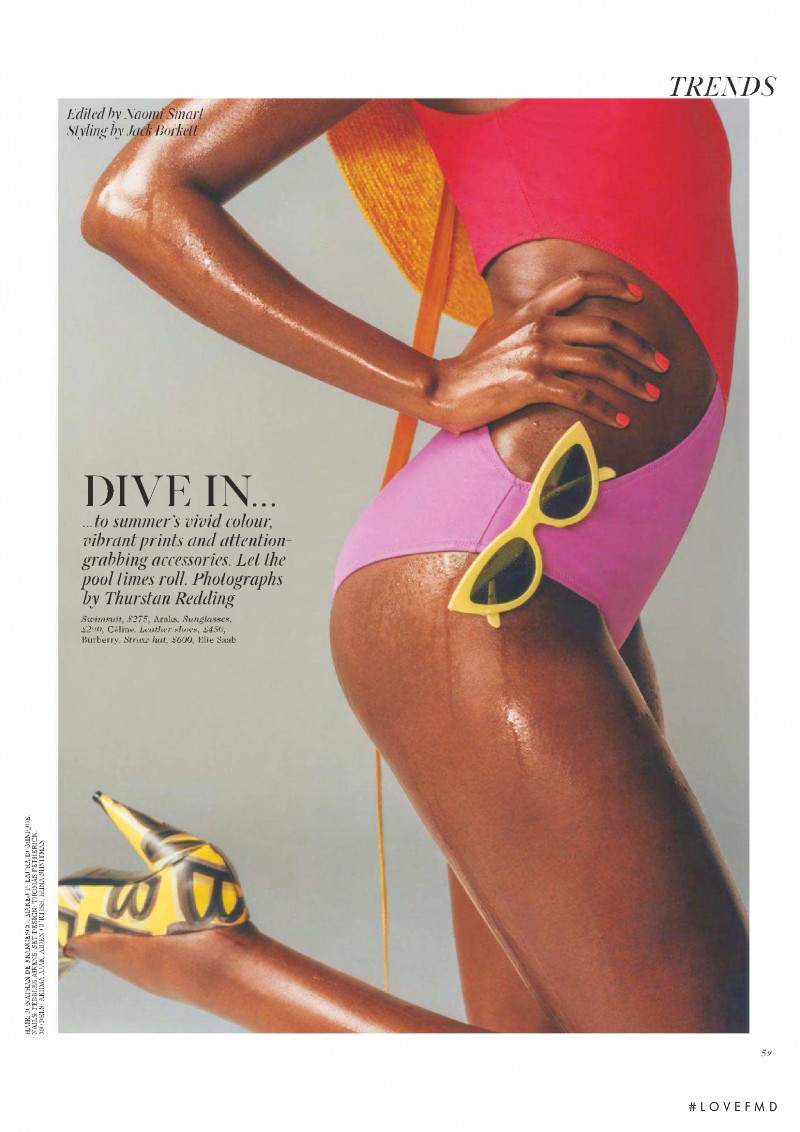 Akiima Ajak featured in Dive In, June 2018