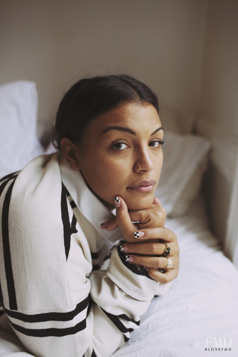 Paloma Elsesser featured in They Woke Up Like This: 10 Creative Women In Bed, October 2015