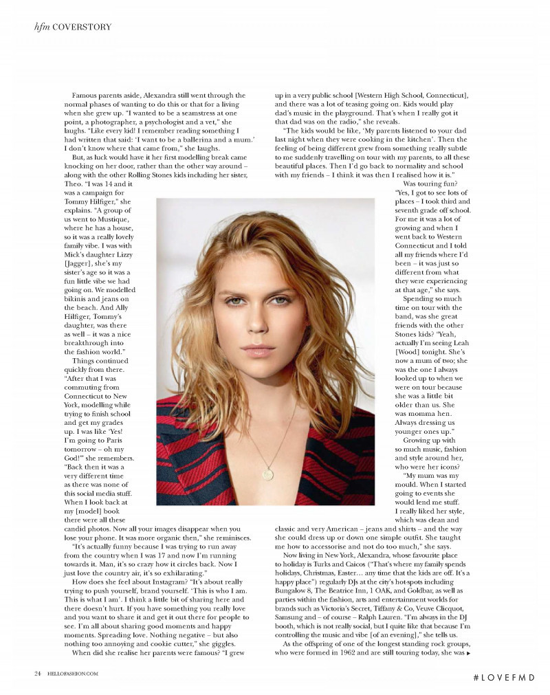 Alexandra Richards featured in Rolling With It, May 2018
