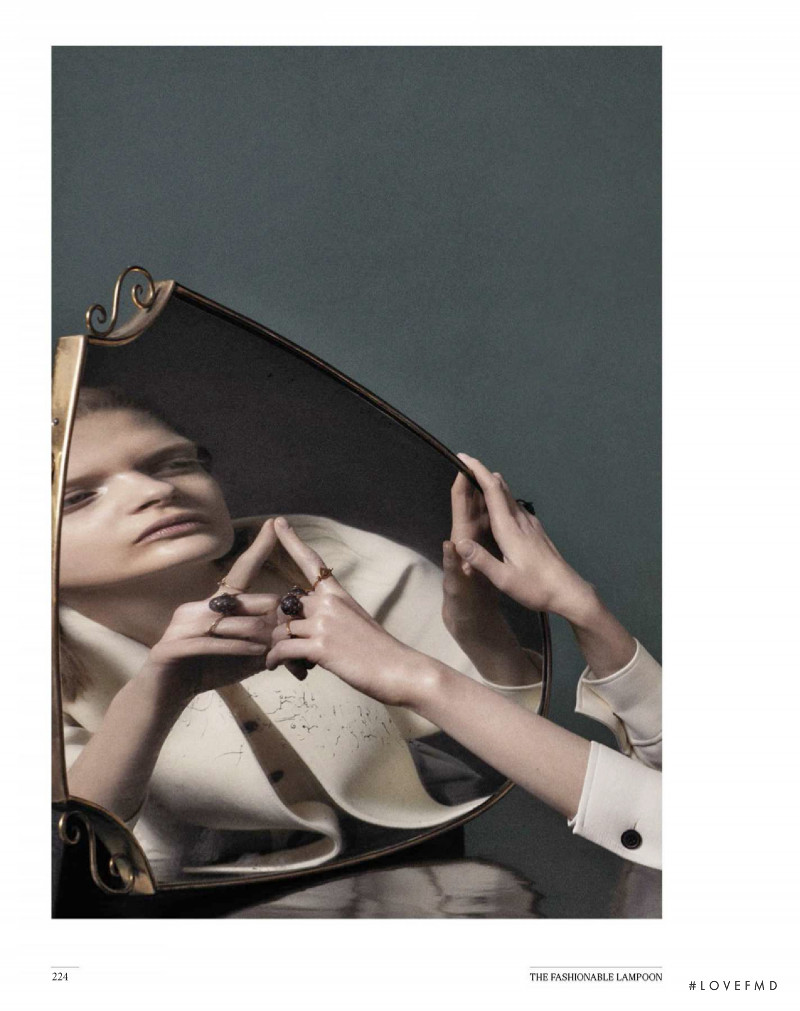 Caroline Schurch featured in Saint Surreal, April 2018