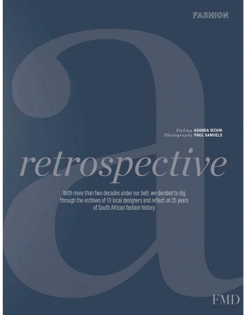 retrospective, April 2018