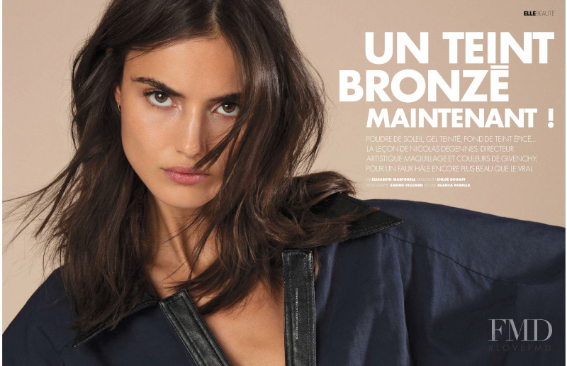 Blanca Padilla featured in Un Teint Bronze Maintenant!, March 2018