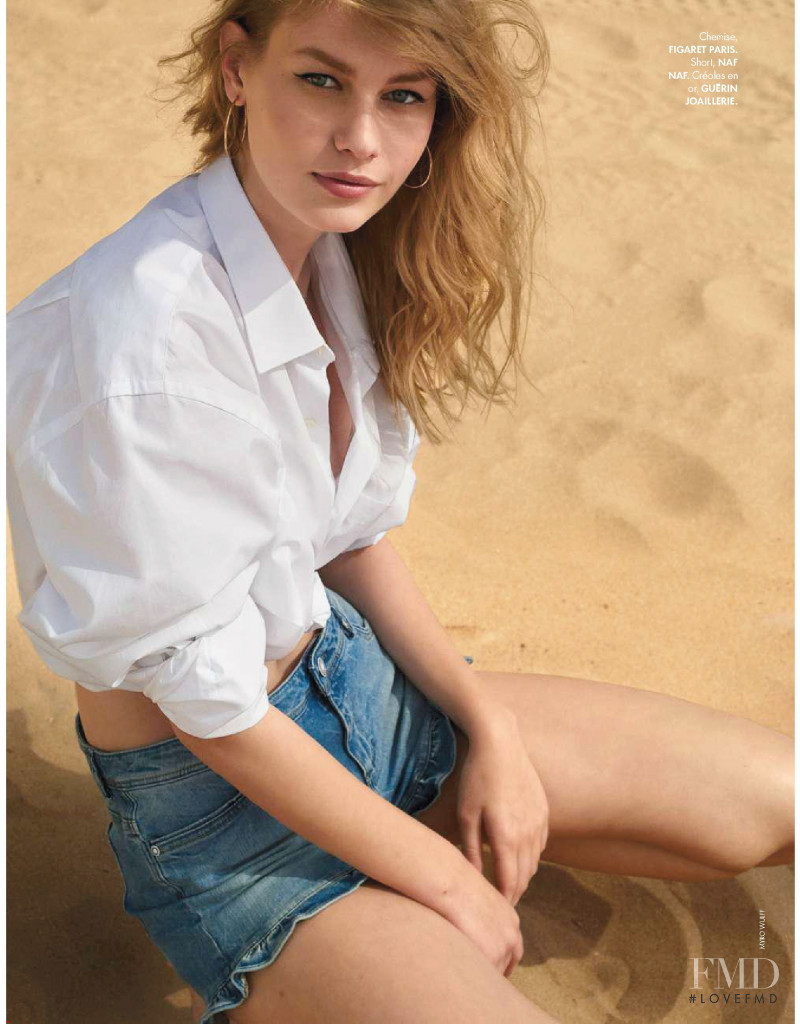 Sofia Mechetner featured in Absolute Jeans, April 2018