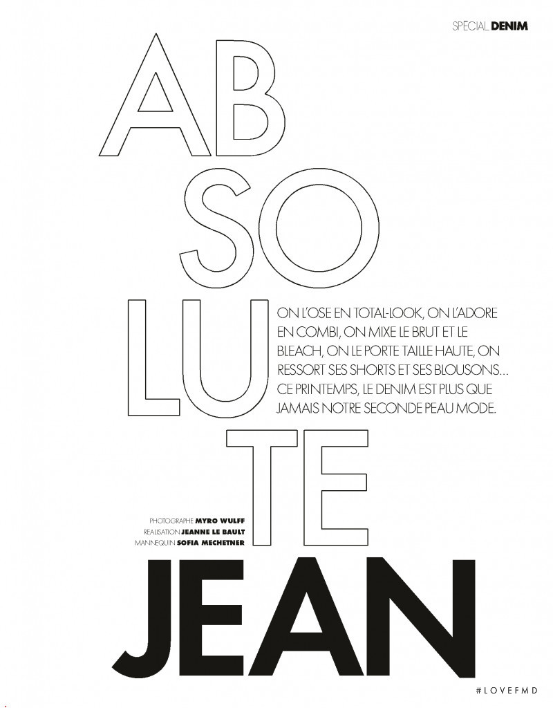 Absolute Jeans, April 2018