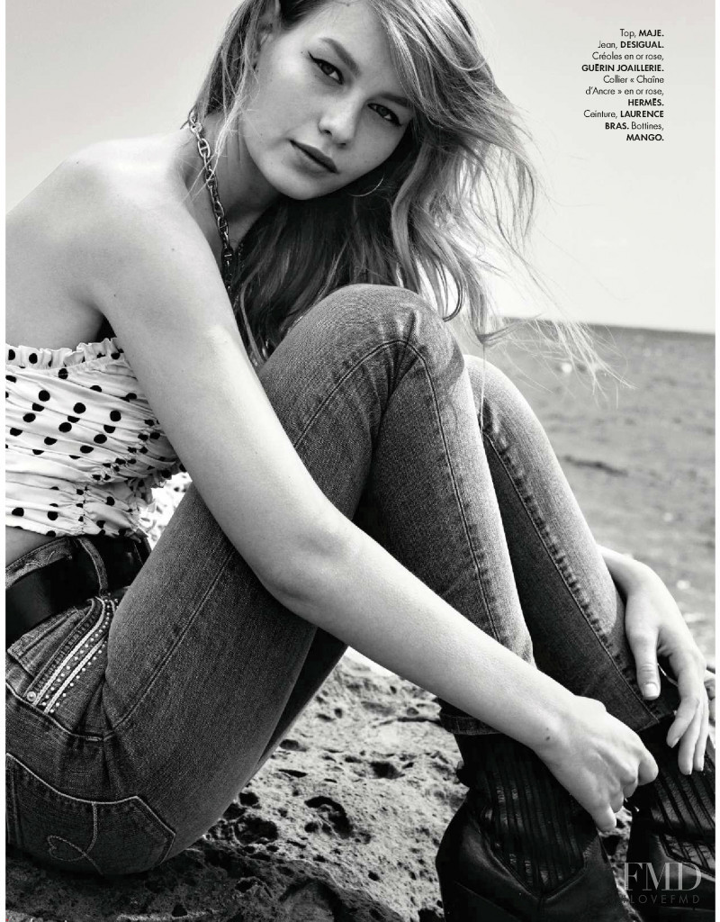 Sofia Mechetner featured in Absolute Jeans, April 2018