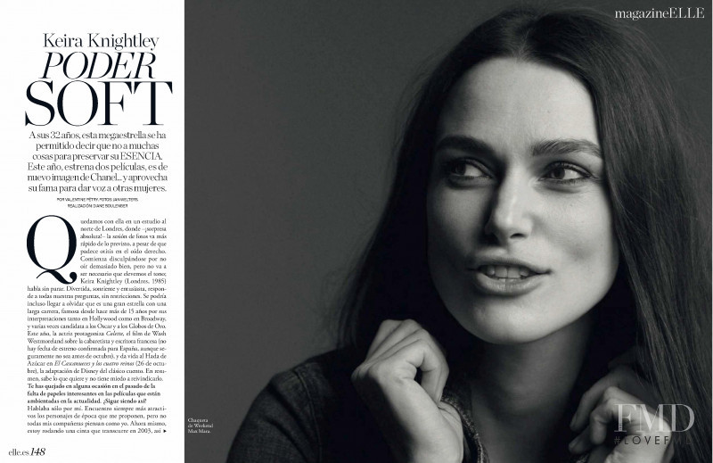 Keira Knightley Poder Soft, May 2018