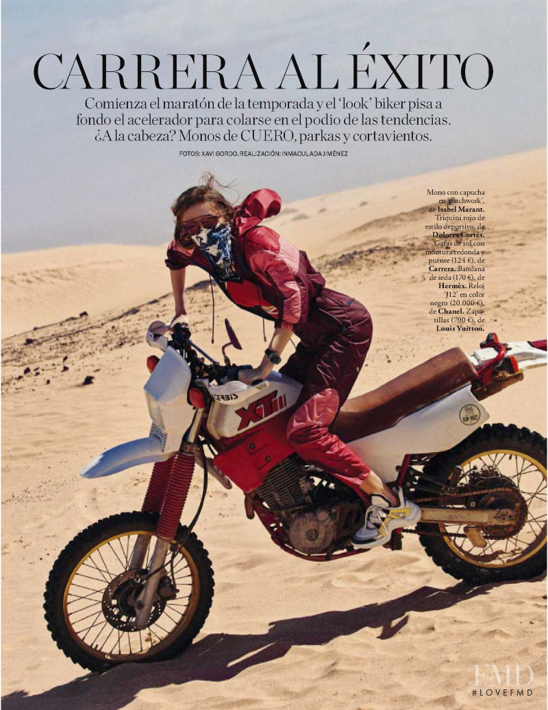 Lilly Marie Liegau featured in Carrera Al Exito, May 2018