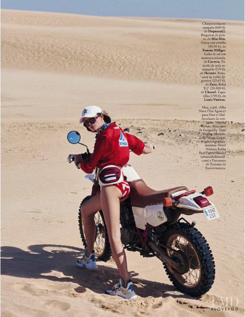 Lilly Marie Liegau featured in Carrera Al Exito, May 2018