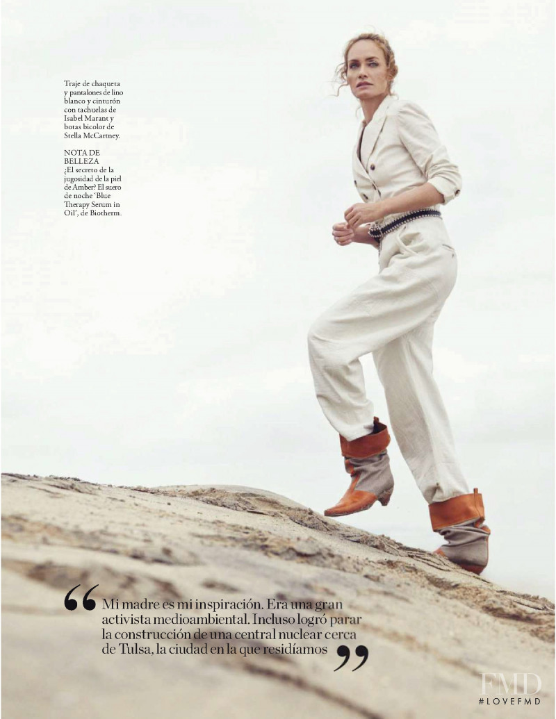 Amber Valletta featured in Amber Valletta La Cruzada Sostenible, June 2018