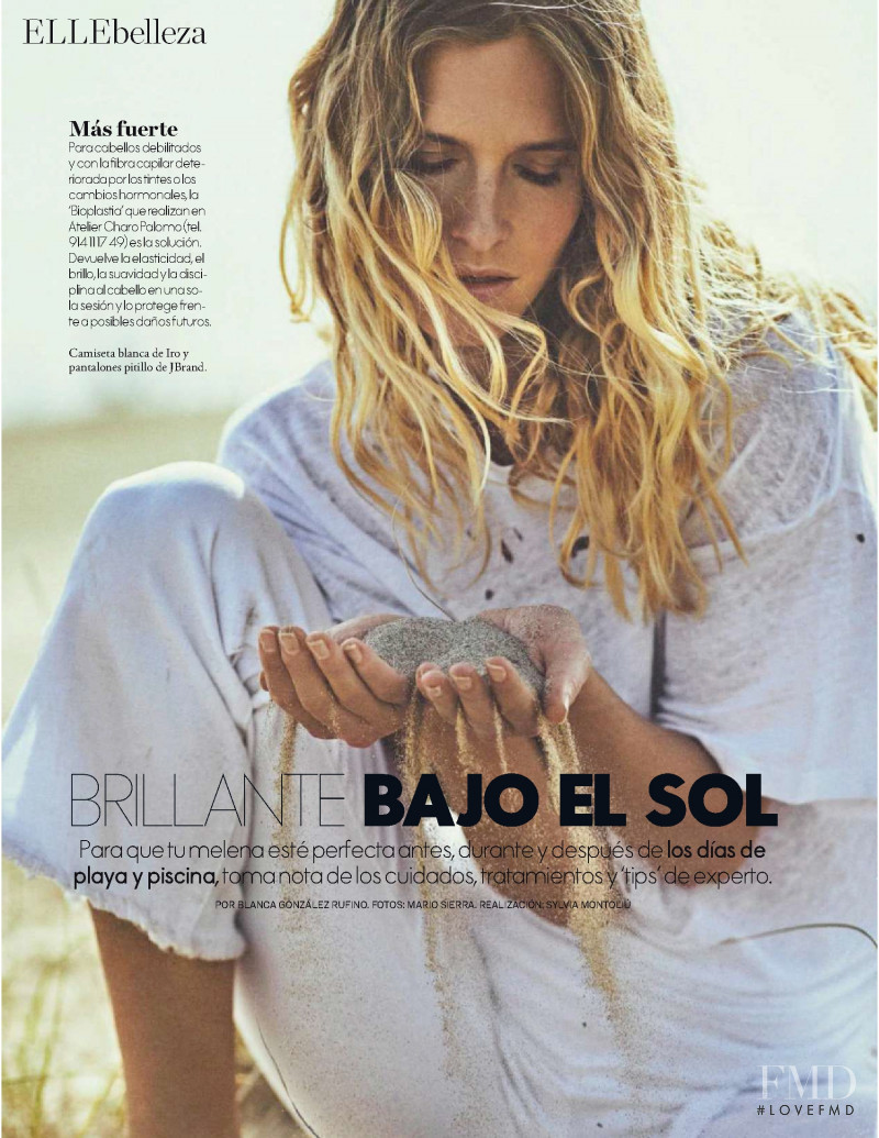 Clara Mas featured in Brillante Bajo El Sol, June 2018