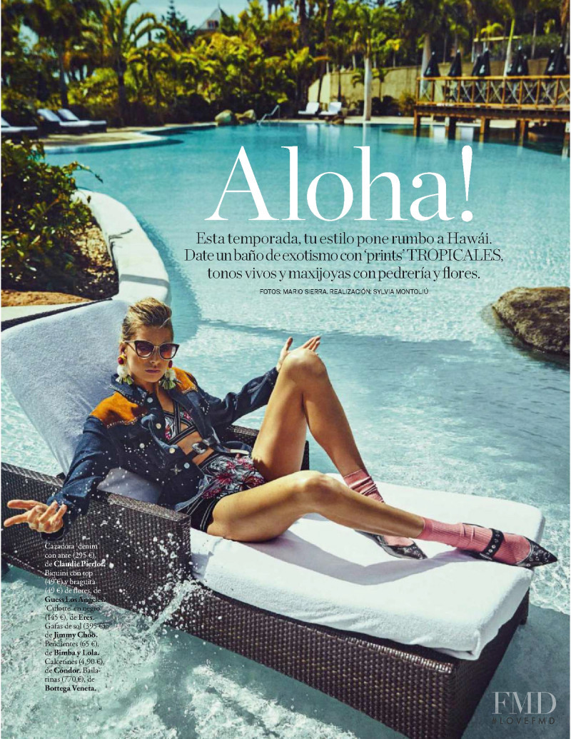 Hana Soukupova featured in Aloha!, June 2018