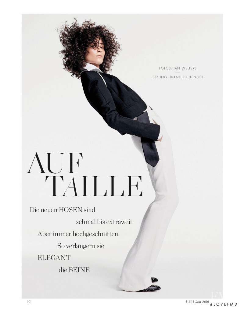 Ari Westphal featured in Auf Taille, June 2018