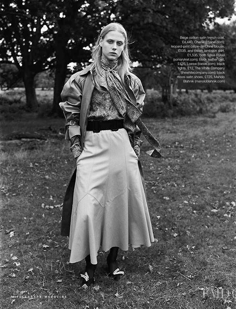 Sofie Hemmet featured in Top Coats, November 2016