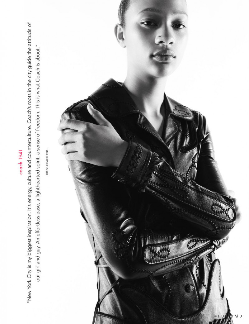 Selena Forrest featured in Super Youth, April 2018
