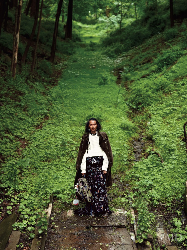 Liya Kebede featured in The Velvet Revolution, September 2012