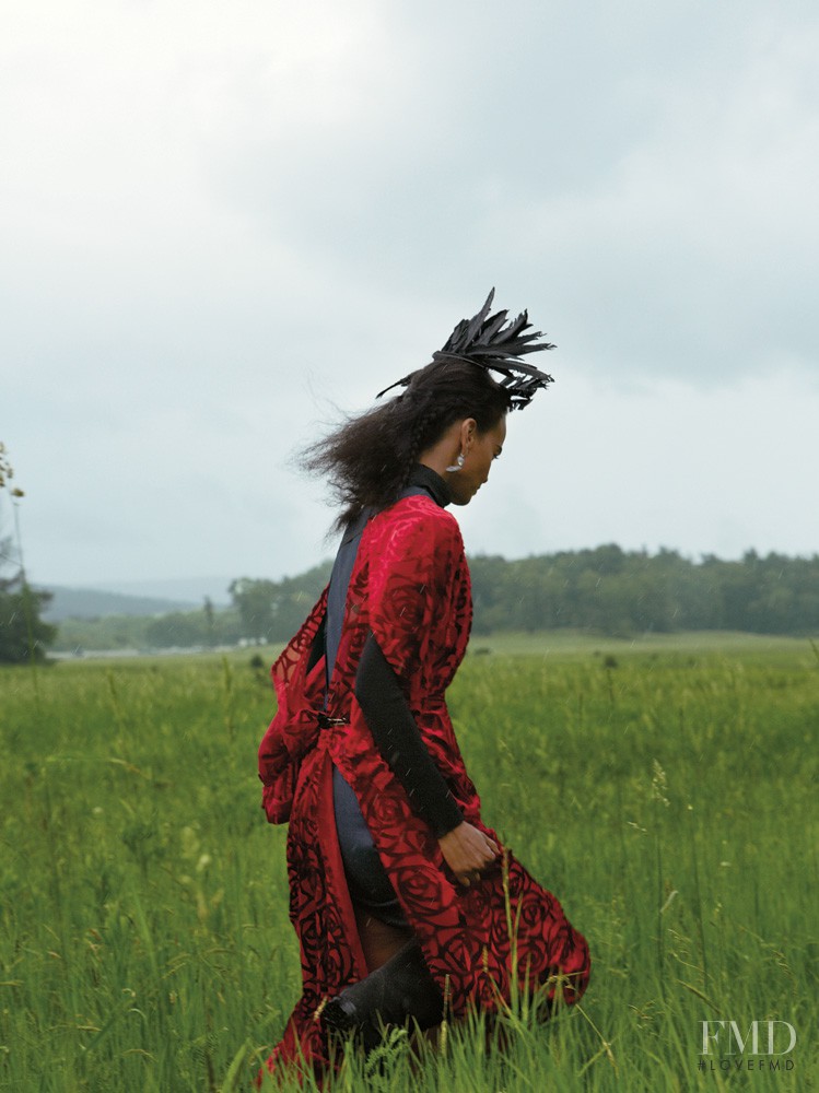 Liya Kebede featured in The Velvet Revolution, September 2012