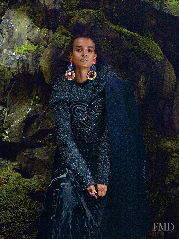 Liya Kebede featured in The Velvet Revolution, September 2012