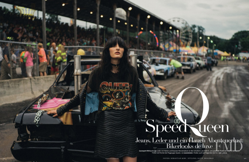 Annie Tice featured in Speed Queen, November 2016