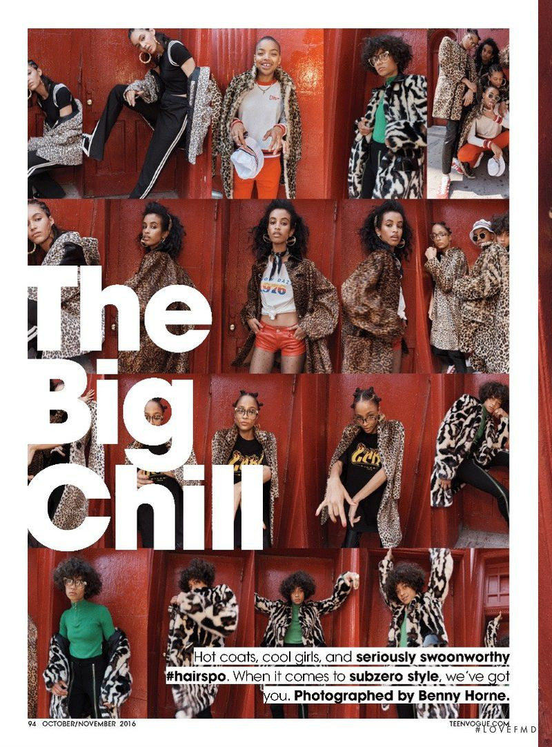 Hanne Linhares featured in The Big Chill, October 2016