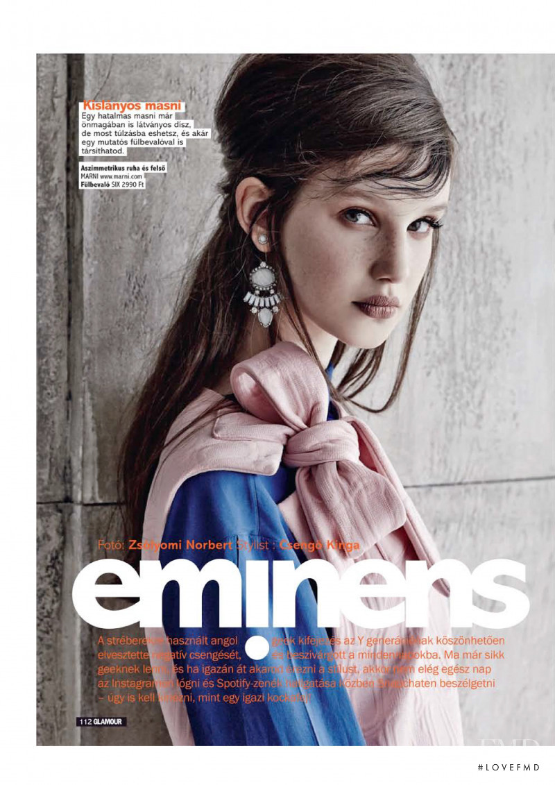 Noemi Jonas featured in Eminens, May 2016