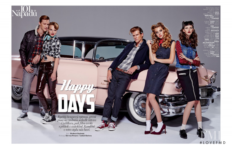 Noemi Jonas featured in Happy Days, September 2015