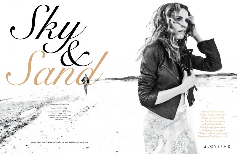 Nikki DuBose featured in Sky & Sand, June 2012