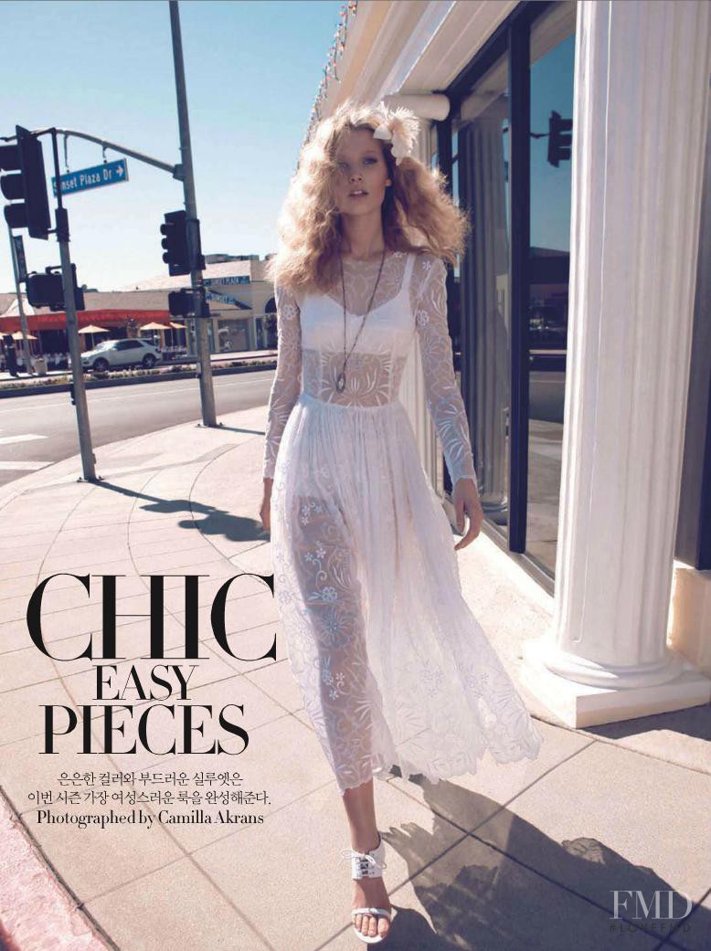 Toni Garrn featured in Chic Easy Pieces, June 2011